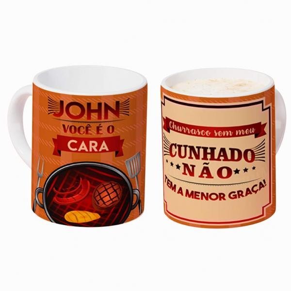 Caneca Personalizada com Nome Cunhado