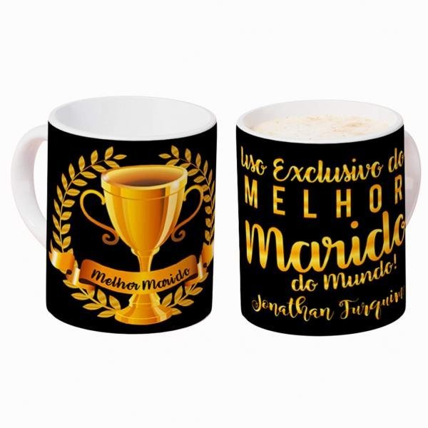 Caneca Personalizada com Nome Marido