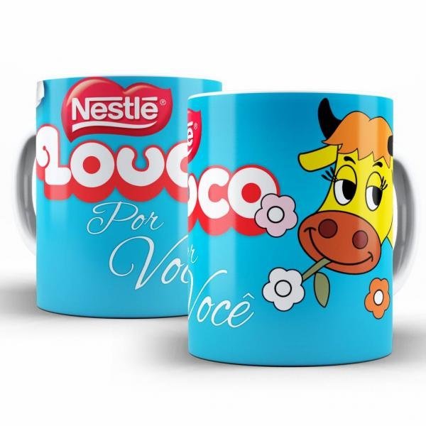 Caneca Personalizada Pronta Louco por Você