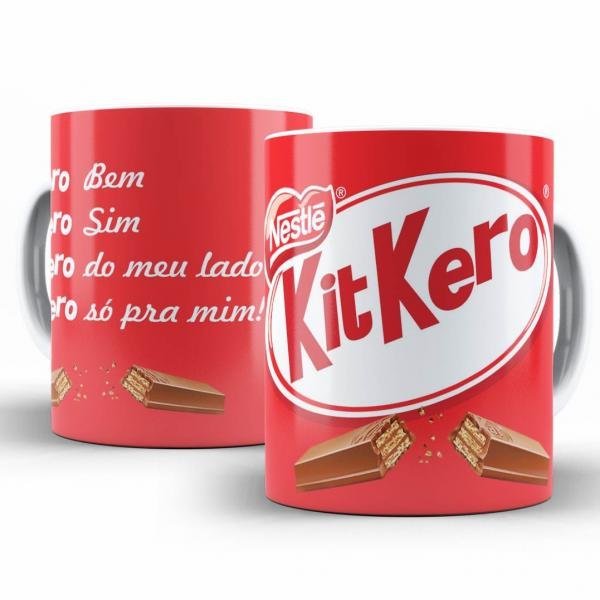 Caneca Personalizada Pronta KitKero