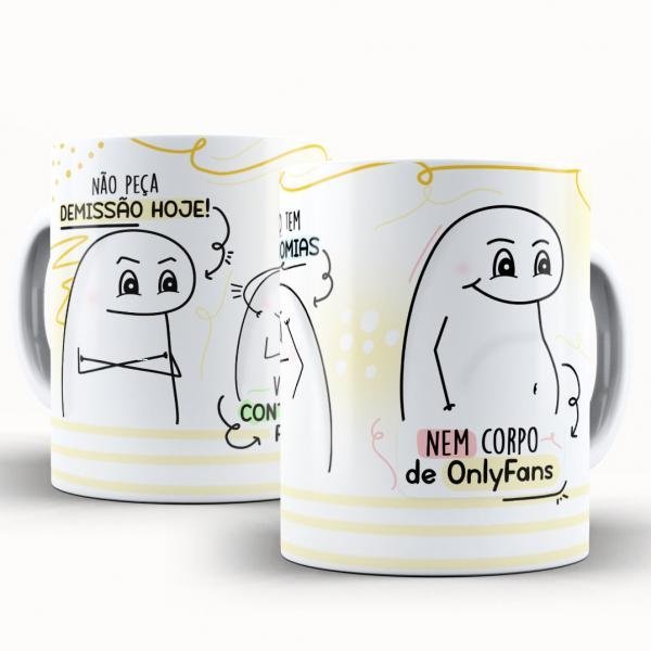 Caneca Personalizada Flork Divertida Demissão