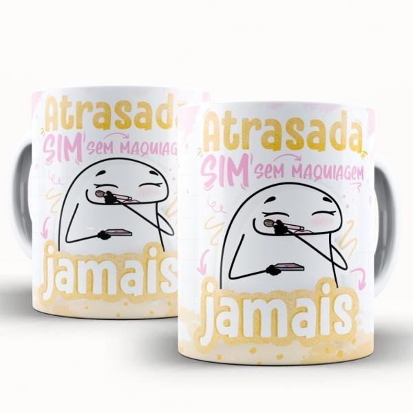 Caneca Personalizada Flork Divertida Atrasada