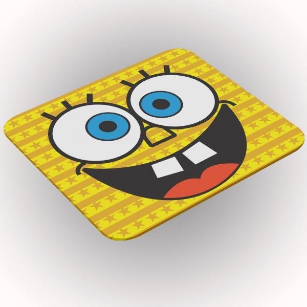 Mouse Pad Retangular Personalizado Pronto Bob Esponja