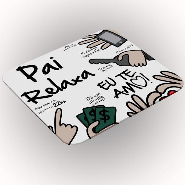 Mouse Pad Retangular Personalizado Pronto Pai
