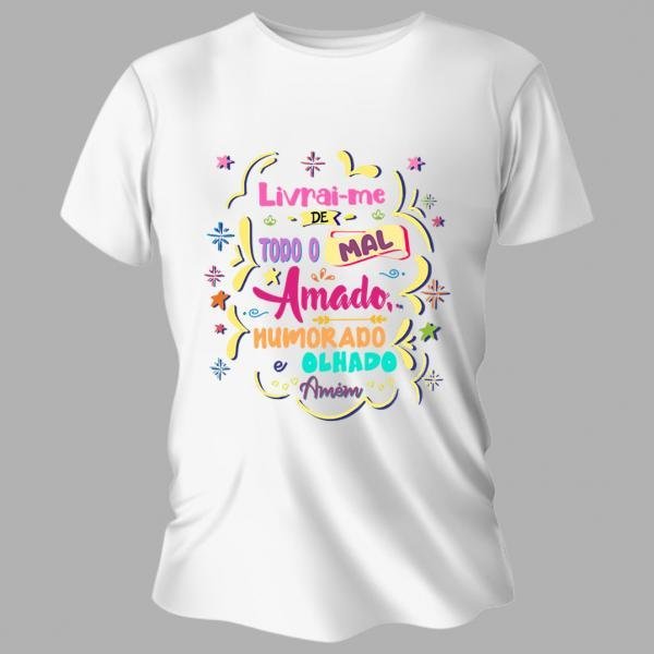 Camiseta Unissex Personalizada Pronta Livrai-me
