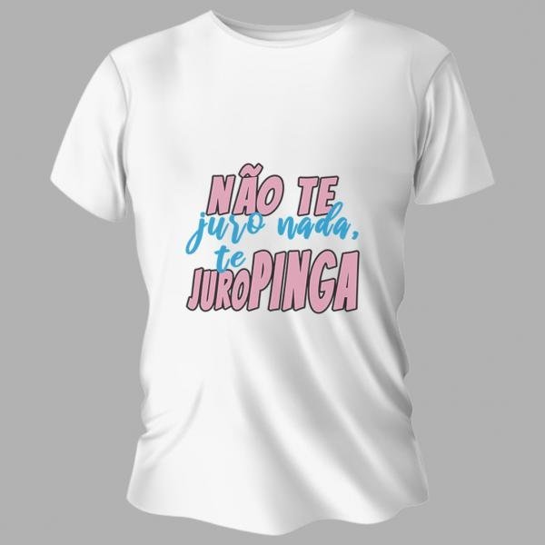 Camiseta Unissex Personalizada Pronta Juropinga