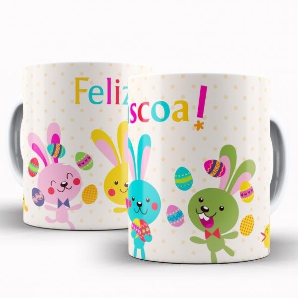 Caneca Personalizada Páscoa Tradicional 2