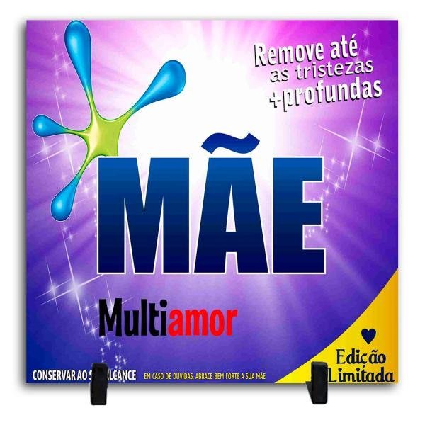 Azulejo Personalizado Pronto - Mãe Multiamor