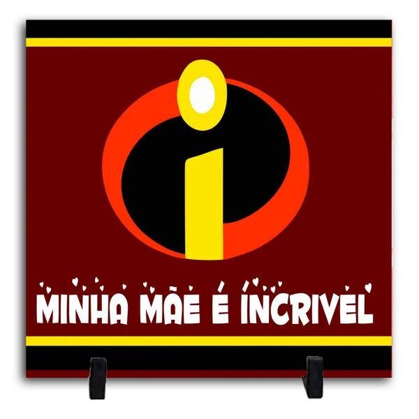 Azulejo Personalizado Pronto - Mãe Incrível