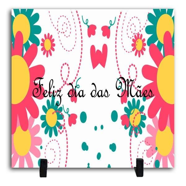 Azulejo Personalizado Pronto - Feliz Dia Das Mães 2