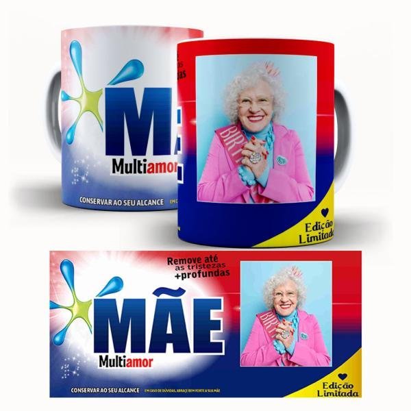 Caneca Personalizada Com Uma Foto - Mãe Multiamor