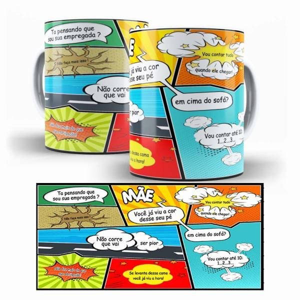 Caneca Personalizada Pronta - Mãe