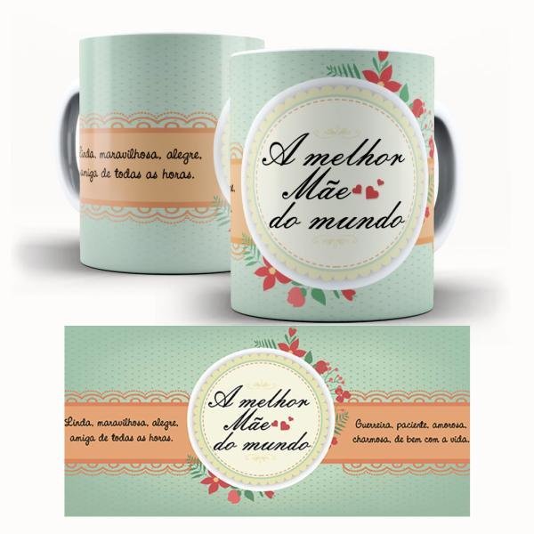 Caneca  Dia Das Mães Personalizada Pronta - Melhor Mãe