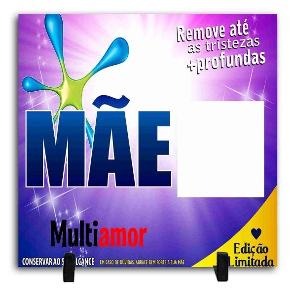 Azulejo Personalizado Com Uma Foto - Mãe Multiamor