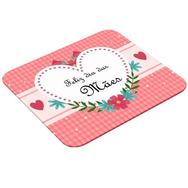 Mouse Pad Retangular Personalizado - Feliz Dia Das Mães 1