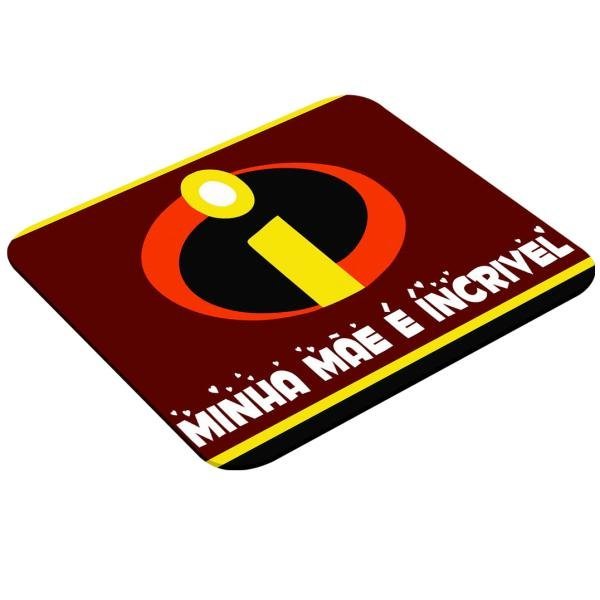 Mouse Pad Retangular Personalizado - Mãe Incrível
