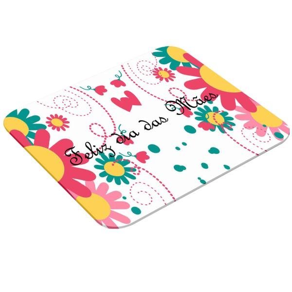 Mouse Pad Retangular Personalizado - Feliz Dia Das Mães 2