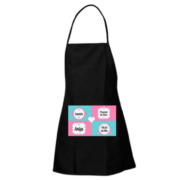 Avental Personalizado Pronto - Mãe Amiga