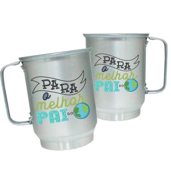 Caneca de Alumínio Personalizada Melhor Pai