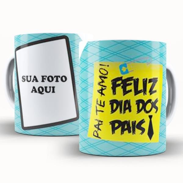 Caneca Personalizada com Uma Foto - Pai Te Amo
