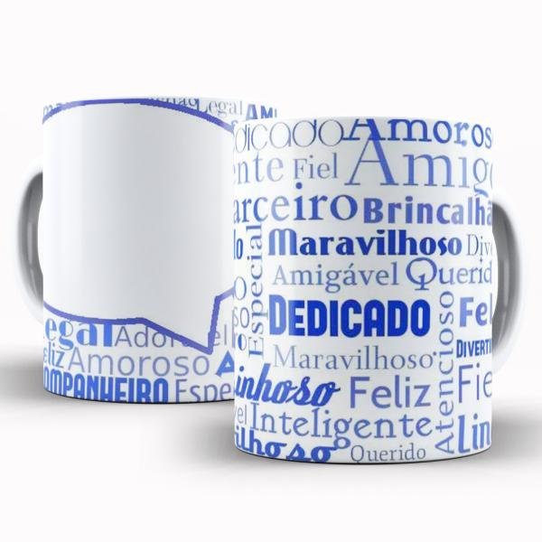 Caneca Personalizada com Uma Foto - Pai Dedicado