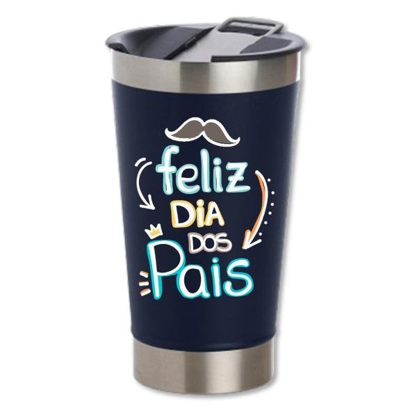 Copo Térmico Personalizado Feliz Dia dos Pais