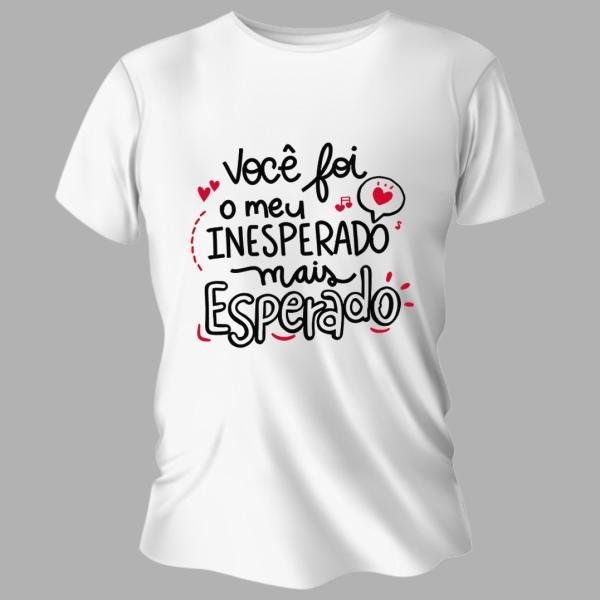 Camiseta Unissex Personalizada Pronta Você Foi