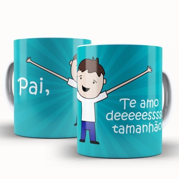 Caneca Personalizada Pai Te Amo