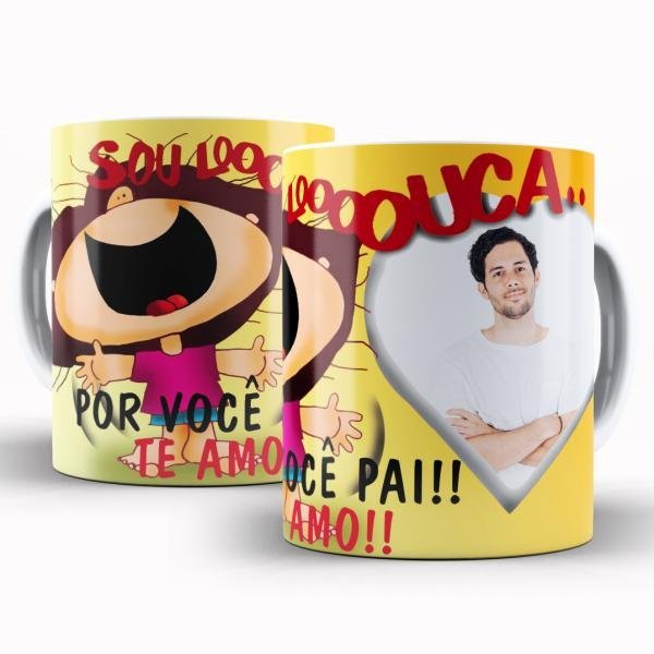 Caneca Personalizada com Uma Foto - Louca por Você