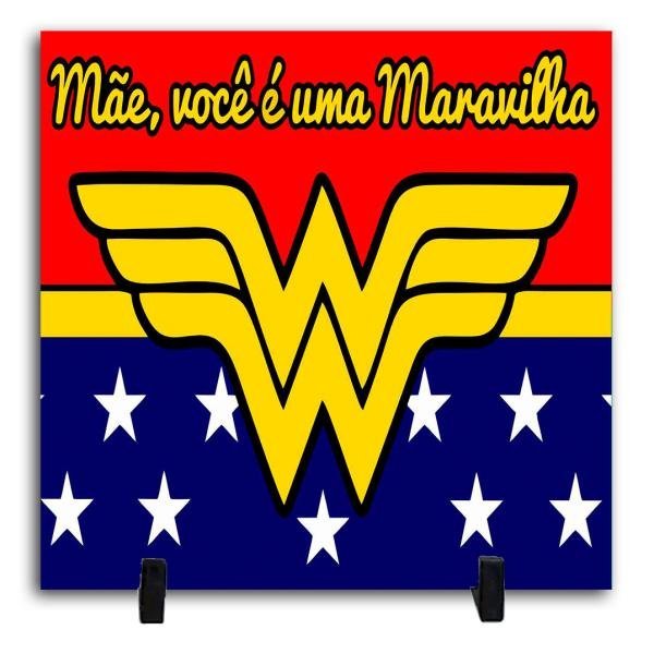 Azulejo Personalizado Pronto - Mãe Maravilha