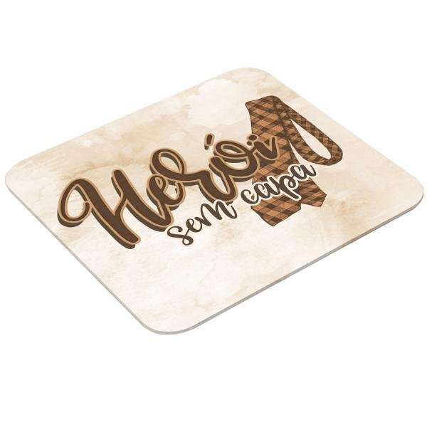 Mouse Pad Retangular Personalizado - Herói Sem Capa