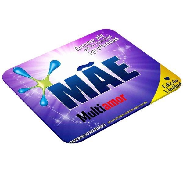 Mouse Pad Retangular Personalizado - Mãe Multiamor