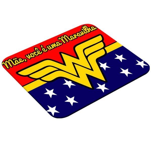 Mouse Pad Retangular Personalizado - Mãe Maravilha