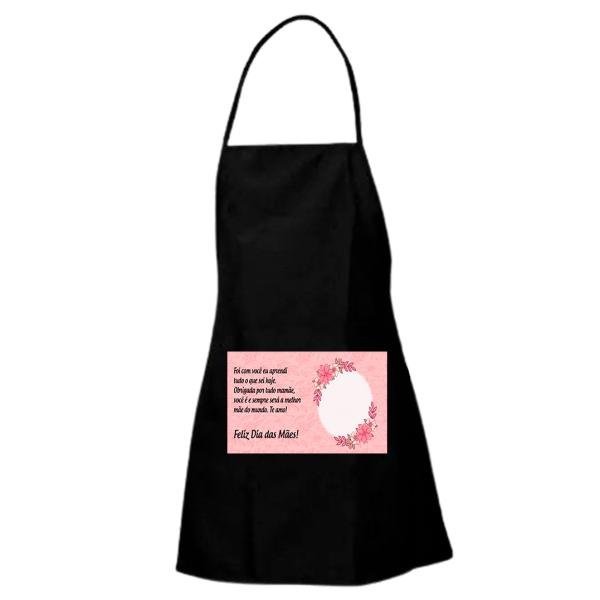 Avental Personalizado Com Uma Foto - Feliz Dia Das Mães 3